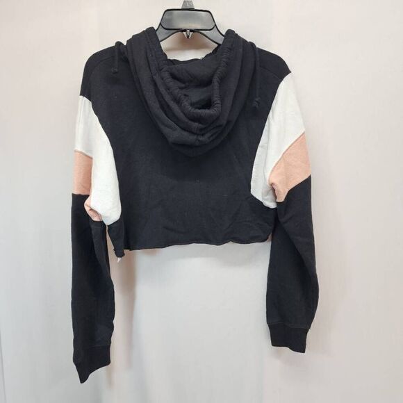 Hollister Size Medium Women's Lot of 2 Cropped Hoodies Sweater Pullover Hood Col - Picture 10 of 11